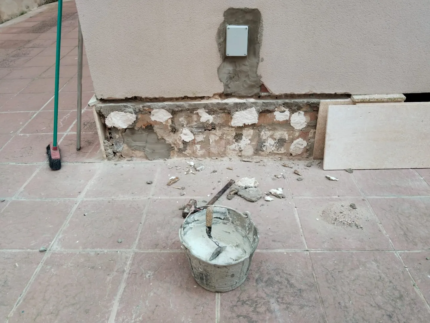Apertura de rozas