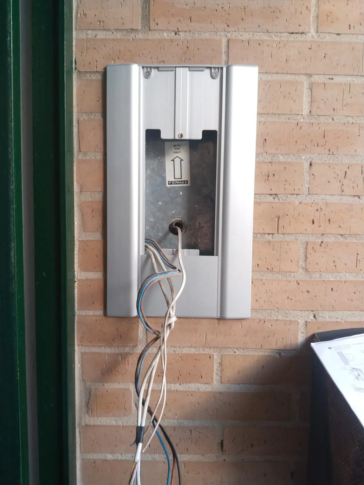 Instalación de portero